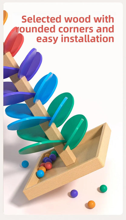 Melody Tree™ | Montessori Wooden Musical Marble Run for Kids 3+ | Educational & Screen-Free Learning Toy