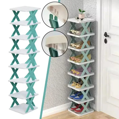 StackNest Pro™ 6-Tier Shoe Rack – Space-Saving Shoe Storage Organizer