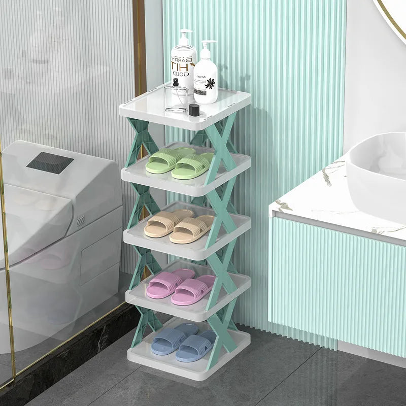 StackNest Pro™ 6-Tier Shoe Rack – Space-Saving Shoe Storage Organizer