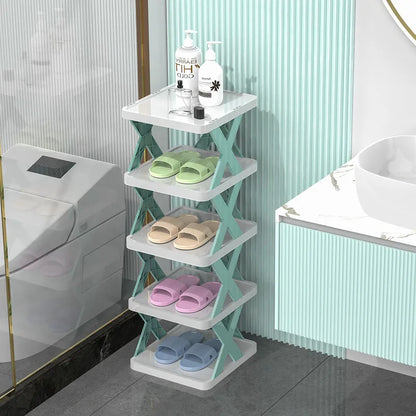 StackNest Pro™ 6-Tier Shoe Rack – Space-Saving Shoe Storage Organizer